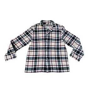 LL Bean Scotch Plaid Mens Medium Shirt NWT